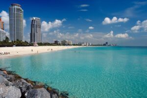 Miami : le climat exceptionnel et la mer si bleue...