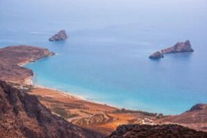 Plus belle plage de Crète : Plage de Xerocambos